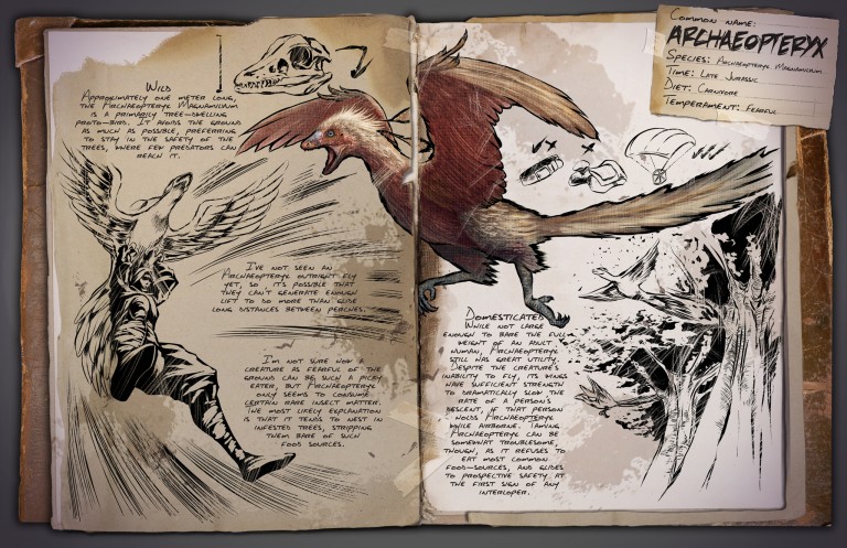 Deutsches Dino Dossier: Archaeopteryx - ARK: Survival Evolved