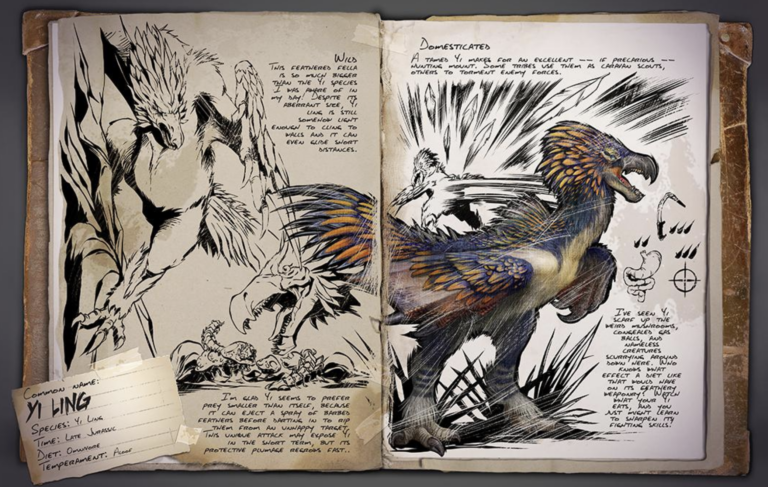 Dino Dossier: Yi Ling - ARK: Survival Evolved